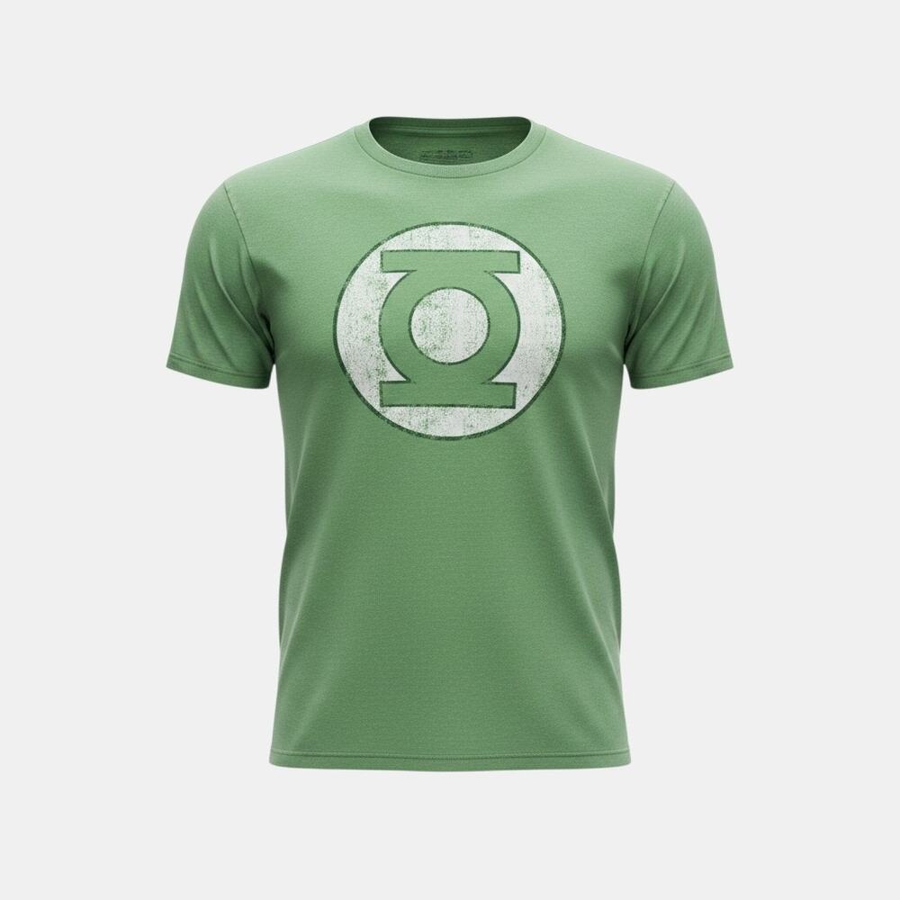 DC Comics Originals Green Lantern T-Shirt Mens L Green Graphic Print